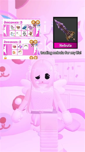 Trading Nebula in Adopt Me and MM2 on Roblox