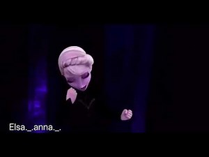 Elsa Color dress transformation