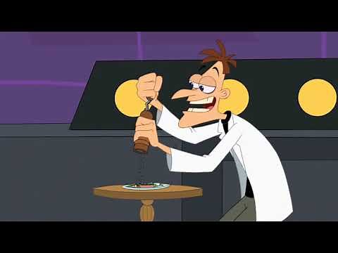 Phineas and Ferb - Doofenshmirtz's Giant Robot scheme foiled by Pepper