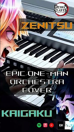Demon Slayer Infinity Castle | Zenitsu vs Kaigaku Theme | Epic One-Man Orchestra Cover!