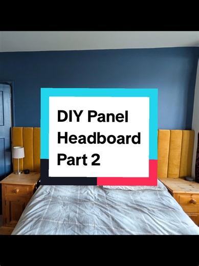 🛌 Bedroom Makeover - Headboard - Part 2 🛠️ Fitting the headboard was quite straightforward. It was just a case of getting it straight and secure. The cleat system is definitely a win for me 🥳 And with the bed cut down, it's another job ticked off the list ✔️ Follow along for more projects 🪛🔨🪚 @Ryobi Tools UK 💚 @B&Q 🧡 🏷️#diy #bedroom #makeover #headboard #panelheadboard