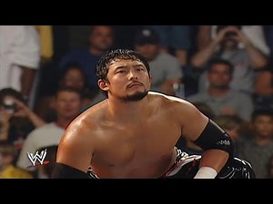 Tajiri🇯🇵 vs. Rhyno🦏 (SmackDown 14/8/2003)