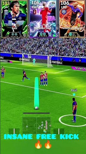 Best Free Kick Tutorial ⚽ Raul vs Salah vs Neymar 😱
