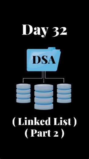 Code With Brain on Instagram: "📅 Day 32 | DSA | Linked List A Linked List is a linear data structure where each element (node) contains: 📦 Data 🔗 Pointer to the next node Unlike arrays, linked lists don’t use contiguous memory — making insertions/deletions more efficient! --- 👨‍💻 Java Code – Singly Linked List: class Node { int data; Node next; Node(int data) { this.data = data; this.next = null; } } public class LinkedList { Node head; // Add new node to the end public void insert(int data