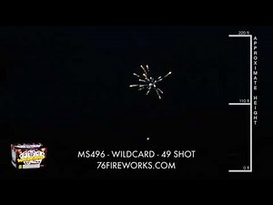 Wildcard - 49 Shot Fireworks
