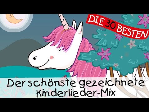 Der schönste gezeichnete Kinderlieder-Mix || Kinderlieder um Mitsingen und Bewegen