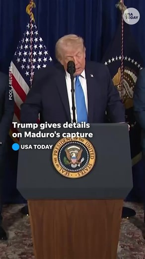 Trump Details U.S. Forces' Raid in Caracas