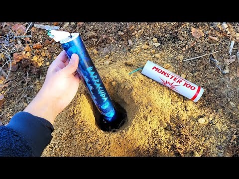 Was passiert, wenn brutale RIESEN BÖLLER 1m unter der ERDE explodieren? (reupload)