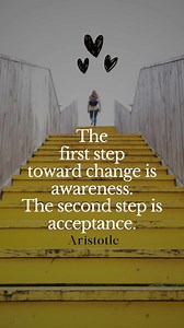 3.8K views · 76 reactions | The first step... #first #stepbystep #steps #aware #life #accept #positivevibes #keep #going #energy #persistence #everyone #quotes #change #step #build Healing Hearts | Healing Hearts | Facebook