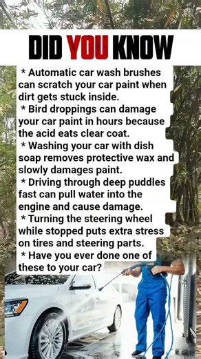 Aren't these small mistakes of yours causing major damage to your beloved car? 🚗⚠️