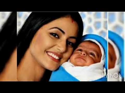 Ek Nanha sa mehman aane vala hai song of Yeh ristha kya khelata hai . #hinakhan #yrkkh #bestactress