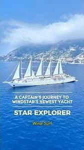 Meet Captain Matthew Holloway as he prepares to lead Windstar’s newest yacht✨ Star Explorer #trend