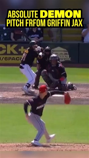 Early Pitch of the Year Candidate from Griffin Jax 😯 #baseball #pitchingninja #pitching