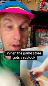 When The Game Store Gets A Restock | 1980sGamer