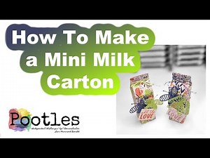 How To Make a Mini Milk Carton