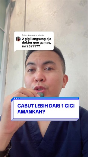 Membalas @danie beberapa kasus boleh mencabut lebih dari 1 gigi ya. tentu dengan pertimbangan dokternya #fyp #doktergigi #infokesehatan #kesehatangigi #edukasi