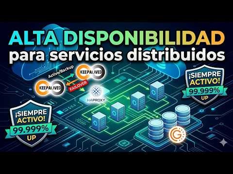Alta disponibilidad para servicios distribuidos con Galera, HAProxy y Keepalived