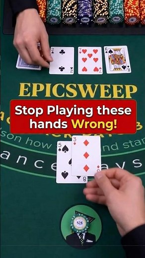 Stop Losing at Blackjack: The "Hard Hand" Cheat Sheet 🃏