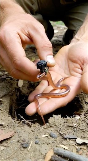 Snake POV: Tiny Camera Enters a Hidden Underground Snake Colony 🐍 | Real Micro Camera Footage
