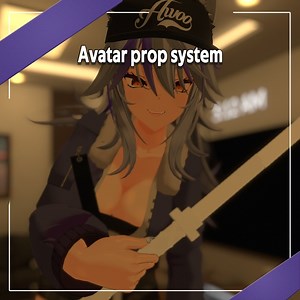 [VRChat] Avatar prop system - ThatFatKidsMom - BOOTH