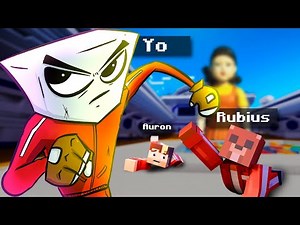Conseguí entrar a los Squid Craft Games 4 Siendo un Streamer pequeño.