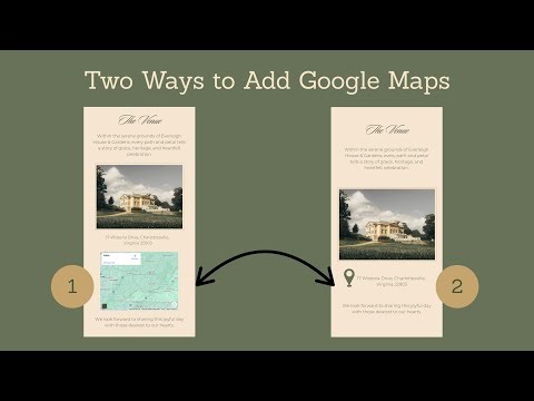 2 Easy Ways to Add Google Maps to Your Website | Button Link & Embed