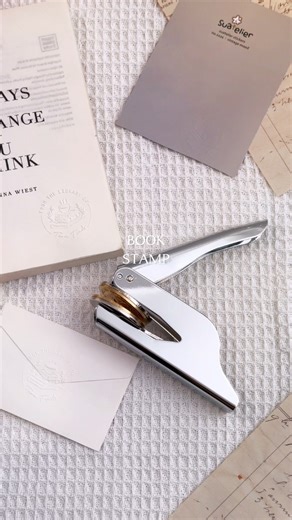 6.8K views |  Personalize like a pro! Add a sophisticated touch to your crafts with this stainless steel embosser stamp. ✨  Find it at https://temu.to/m/eanznlz2mpz or with this code dwk5936. #Temu #TemuFinds #CraftingTools | Temu Europe | Facebook