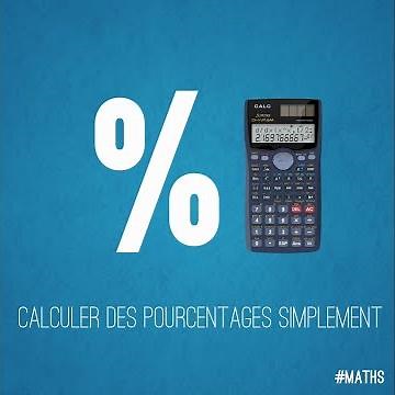Comment calculer des pourcentages simplement ? % 🔢📏