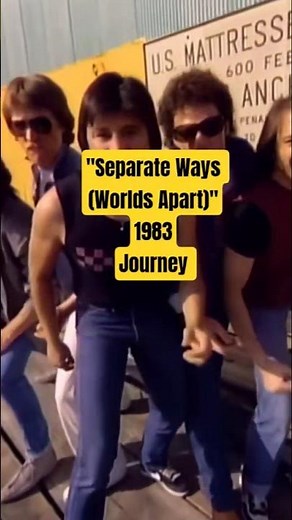 "Separate Ways (Worlds Apart)" - Journey 🎸 1983 #journey #rock #80smusic #music
