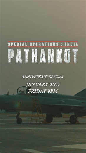 In 2016, terrorist attacked the Pathankot Air Force Station, threatening the nation’s security. But India’s Special Forces didn’t falter. Armed with precision, strategy, and unmatched bravery, they launched an operation that saved lives and restored security. This is the untold story of their courage—a firsthand account of the mission that defined heroism. 🛡️ On the 10th anniversary of the Pathankot Air Base attack, watch the bravery and dedication of India’s Special Forces in 'Special Operatio