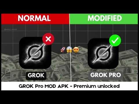 Grok Pro Mod APK Latest Version 2026 🤖 | Premium Unlocked AI Assistant Features!