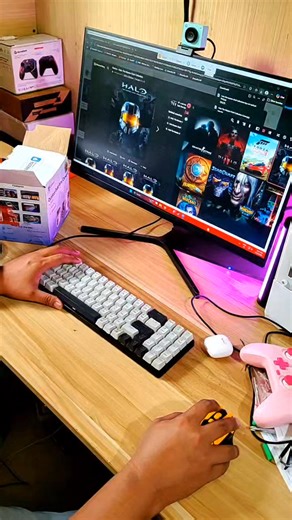 Pc Services using Remote App #laptopgaming #pcgamer #pcgaming #laptopgamer | John Technology