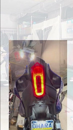JL Designs Yamaha R7 Integrated Tail Light All Features Shown #r7 #yamaha #toce #yzfr7