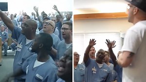 Watch these Florida inmates sing a heartfelt rendition of “How He Loves”
