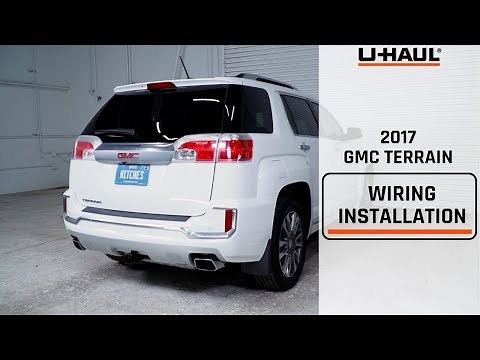 2017 GMC Terrain Wiring Harness Installation