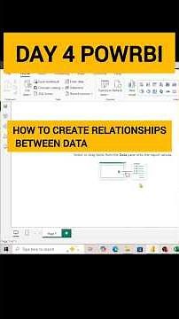 Power BI Day 4: How to Create Relationships Between Multiple Tables | Power BI for Beginners