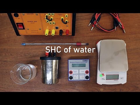 Specific Heat Capacity of Water - Physics Experiment