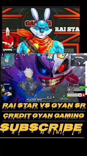 Rai Star vs Gyan SR old Custom 🥶 #gyangaming #sniperlord #raistar #2zgamingff #shorts