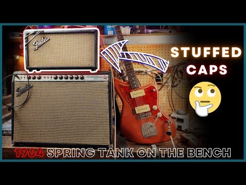 Finishing the Vintage 1964 Fender Spring Reverb Unit (6G15)