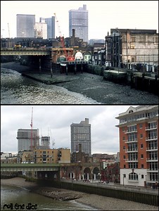 Southwark Bridge`1980-2010