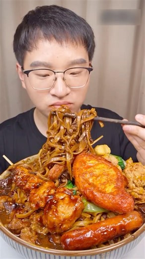 Ultimate Spicy Chicken Fire Noodles Feast🔥 #shorts #asmr #mukbang #food ‪@KawaiiEatingAsmr‬