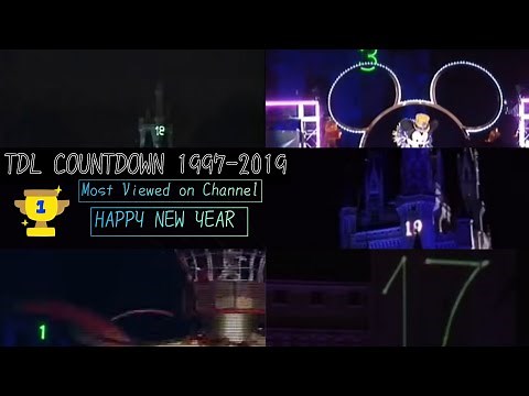 (Most Viewed 1st)TDL COUNTDOWN 1997-2019