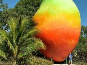 Bowen's Big Mango Tourist Attraction Goes Missing in North Queensland, Australia
