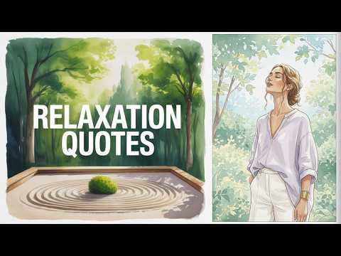 Relaxation Quotes to Calm Your Mind | Daily Inspiration & Wise Life Advice for Inner Peace