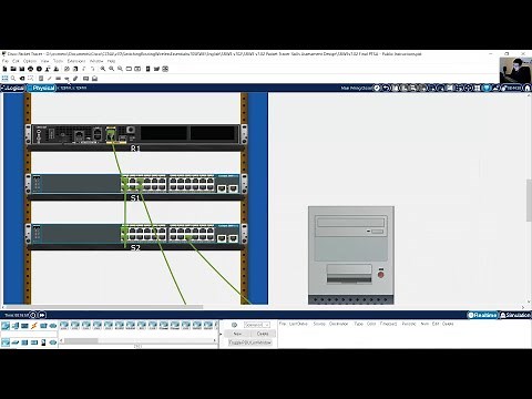 CCNA v7.02 SRWE Packet Tracer Skills Assessment PTSA