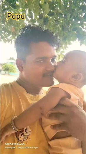 my papa 😘🥲#cutebaby #papa #shorts #viral