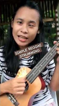 How to Strum Reggae Style in ukulele ...learn ukulele with me.. #ukuleletutorial #reggae #music