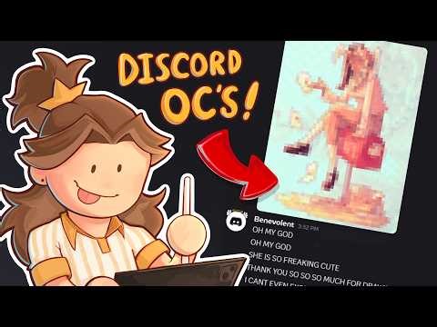 Drawing OCs on Discord !!