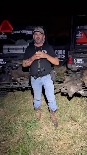 Guided Texas Hog Hunting | Thermal Hog Hunt with Pork Police