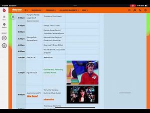 Nickelodeon archival schedule July 2013